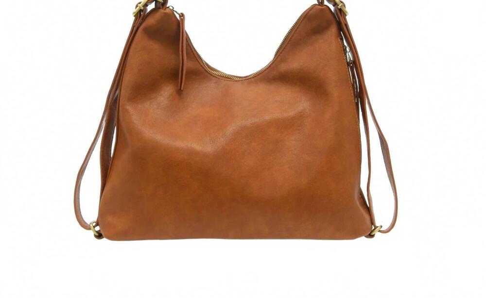 NEW JOY SUSAN women's drew convertible backpack in tuscan